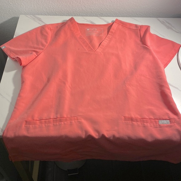 Figs Other Figs Limited Edition Neon Pink Top Only Poshmark